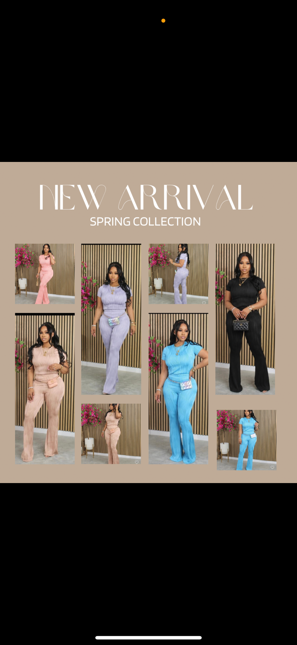 Pleated girl set